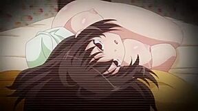 He sets up a camera and threatens her by watching his sister masturbating, then penetrates her and cums inside her.