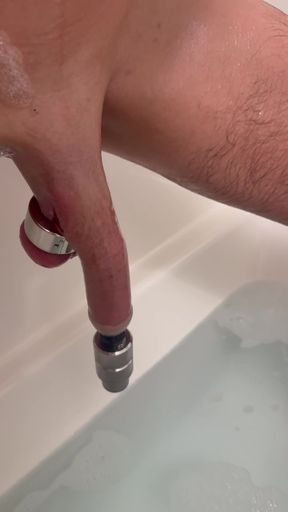 Young twink gets his foreskin teased