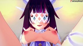 columbina red pov sex - genshin impact - full & pov version on sheer & ptrn: fantasyking3