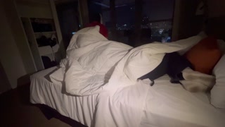 DutchOven Face Farting night in learher pants