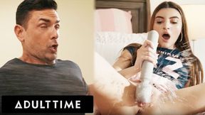 Nice-looking Ryan Driller and Julia James at big cock xxx