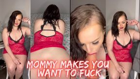 HOT MOMMY MAKES HER SON WANT TO FUCK