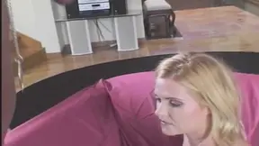 Blonde Slut Gets Hard Fucked & Covered in Cum