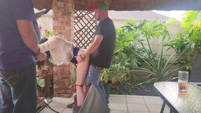 My neighbour likes to share his wife on weekends