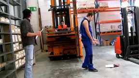 Crazy fuck in the factory