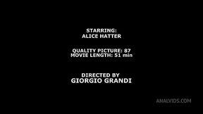 DAP and Fist with Squirt, Alice Hatter, 3on1, BBC, Anal Fisting, DAP, Wrecked Ass, ButtRose, Squirt Drink, Swallow GL532