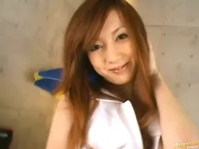 Kaede Fuyutsuki is a sweet Japanese race queen