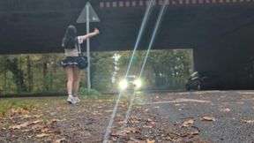 Anhalterin in Ekstase: Nataschas wilde Fahrt