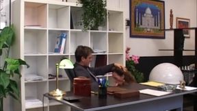 The Secretary Is Late to Make Amends and Gets Fucked by the Boss.