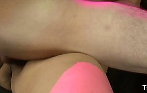 Shemale stripper anal fucks sound guy
