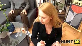 Hunt4k. porno with a sexy blondie is the finest leg therapy