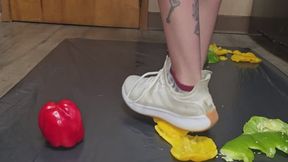 Chrissy food crush in shoes