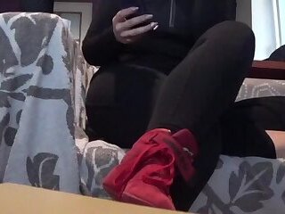 head sitting and trampling