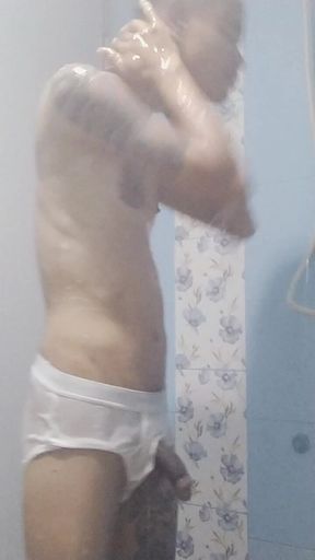 Take a Shower Solo Masturbation