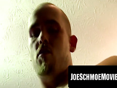 American gay spanks hairy dick until cum erupts