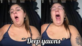 Contagious yawns + surprise at the end