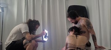 BTS From recent BB shoot with film sub 3/04