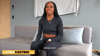 Amateur Black Latina Babe First Time Anal Fuck By BWC