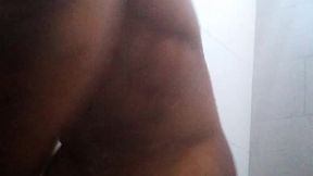 Shower time  Washing my Uncut monster  (Fetish)????