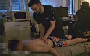 My Straight Best Friend Mert and I Hang Out and I Give Him a Massage (8. Visit)