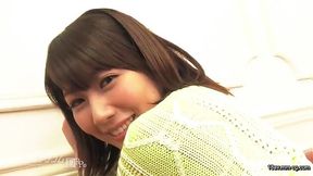 Big tits Japanese babe gets fucked and creampied DGS