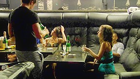 Hot college cuties in trio fuck