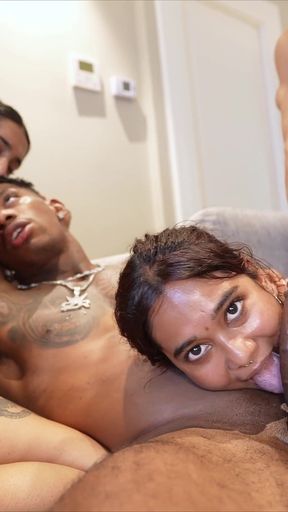Indian Friends Share Their Husbands and Make an Interracial Foursome- Mia Z- Yasmina Khan