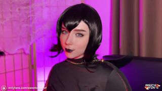 Mavis Passionately Fucks and Gets Facial - Cosplay on Hotel Transylvania