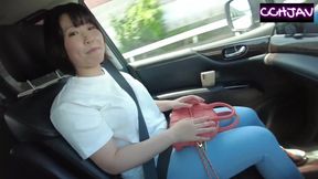 Wet Curves Under the Open Sky as She Enjoys Every Spank From Behind. - a