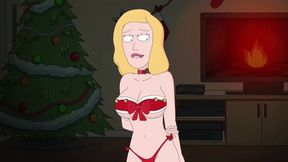 Car Toon And Rick Morty - Rick And Morty - A Way Back Home - Sex Scene Only - Part 62 Beth In Sexy Xmas Costume By Loveskysanx