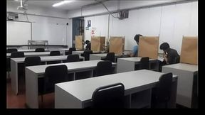 Estudiantes en preparaci&oacute_n para Iberoamericana de f&iacute_sica reciben tremenda follada por el calvo de OLCOFI en prueba de laboratorio