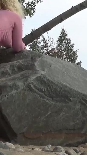 Sexy Teacher Has Fun on the Coast After Lessons
