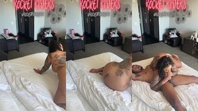 rocketriders ft badkitty bbw baddie with alot of ass bts!