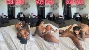 rocketriders ft badkitty bbw baddie with alot of ass bts!