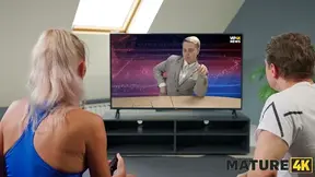 Sizzling Cougar Malusha Takes Dick Deep In Her Mature Pussy