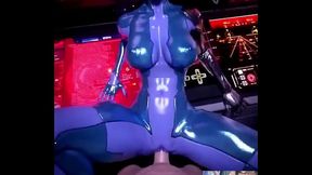 Bald Head Ass Tight Pussy Nebula Gets Her Tasty Cunt Creampied Inside