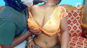 Horny mallu girl with huge boobs and he rubbed her juicy boobs with a ice cube