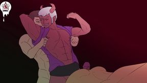 The Devil's Pact 2.5 demon threesome gagging raw hentai