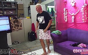 Jayden Lee vs Sharon Lee in the Cock Sucking Challenge!!