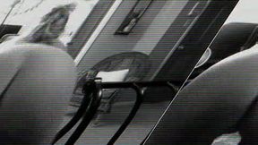 Sexy busty blonde webcam whore showing off her butt