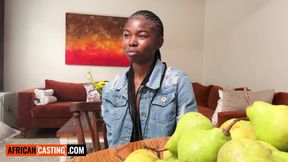 African hottie with tight body craves BWC at casting couch