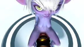 Tristana Takes Pleasure from Her Cannon in Steamy LoL Adventure