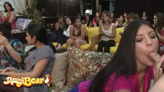 Club Girls Can't Resist Muscular Stripper's Huge Cock and Wild Orgy