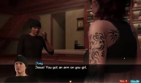 Treasure of Nadia, let's play without comments [PornPlay Hentai game] Ep.2 doggy style fucking on the common beach