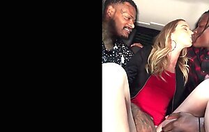 BLACKEDRAW Teen gets passed around and fucked by group of BBCs