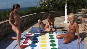 Lesbian twister shoot