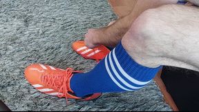 Sexy Guy Receives Passionate Foot Worship, Playful Foot Tickling & Sensual Upper Body Massage