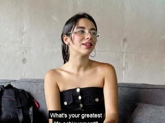Latina teen enjoys hardcore fucking