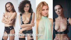 HOT MODELS COMPILATION PART 2! Watch These 4 Gorgeous Models Undress