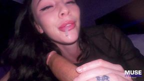 musebyrayhapa -sexy tatted slutty dream girl indica marie deepthroat and squirt pov -